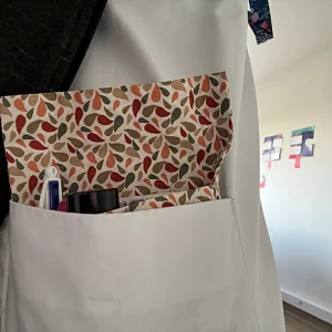 Pochette à stylos pour blouse médicale